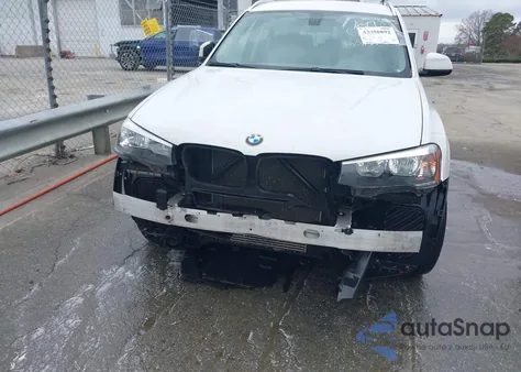 2015 BMW X3 xDrive28I z USA, uszkodzony, nr VIN 5UXWX9C53F0D55952